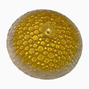 Venetian Murano Glass Flushmount Light, 1970s-JJC-1383502