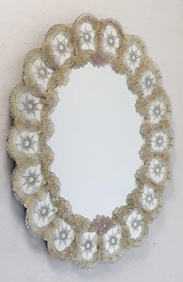 Venetian Murano Glass Mirror-FO-1297632