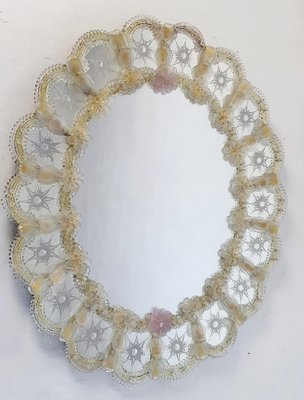 Venetian Murano Glass Mirror-FO-1297632