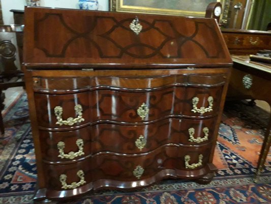 Venetian Rosewood Flap Chest of Drawers, 1700s-AKA-700701