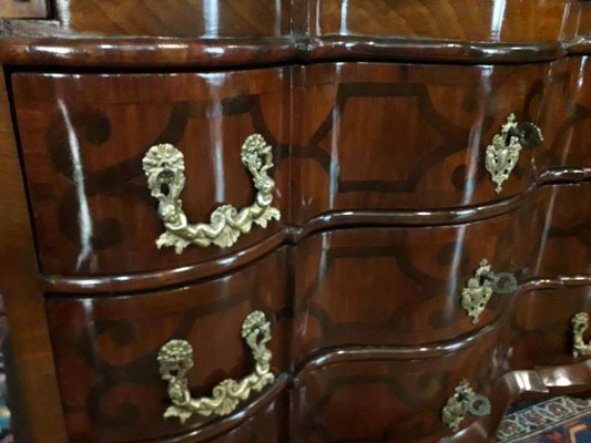 Venetian Rosewood Flap Chest of Drawers, 1700s-AKA-700701