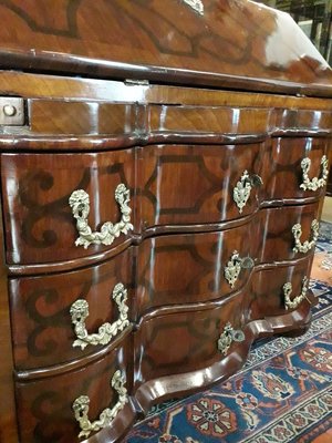 Venetian Rosewood Flap Chest of Drawers, 1700s-AKA-700701