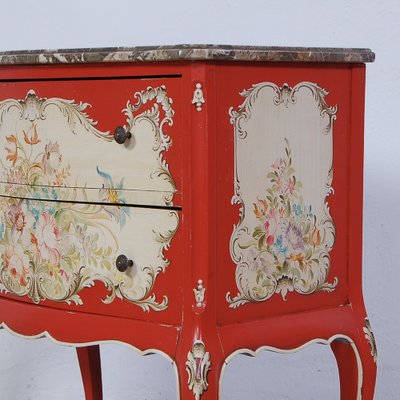 Venetian Style Bedside Table, 1950s-XSG-1731849