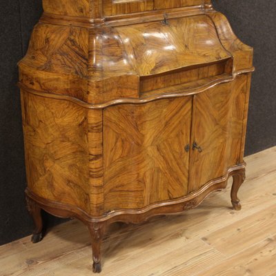 Venetian Walnut, Olive, Burl and Beech Trumeau, 1950s-RP-2022816