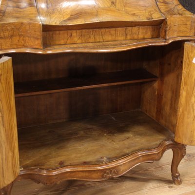 Venetian Walnut, Olive, Burl and Beech Trumeau, 1950s-RP-2022816