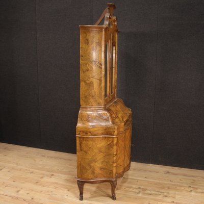 Venetian Walnut, Olive, Burl and Beech Trumeau, 1950s-RP-2022816