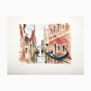 Venice - Original Lithograph 1960s 1960s-ZCI-755334