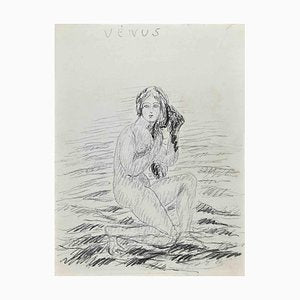 Venus Goddess, Original Drawing, Early 20th-Century-ZCI-1250830