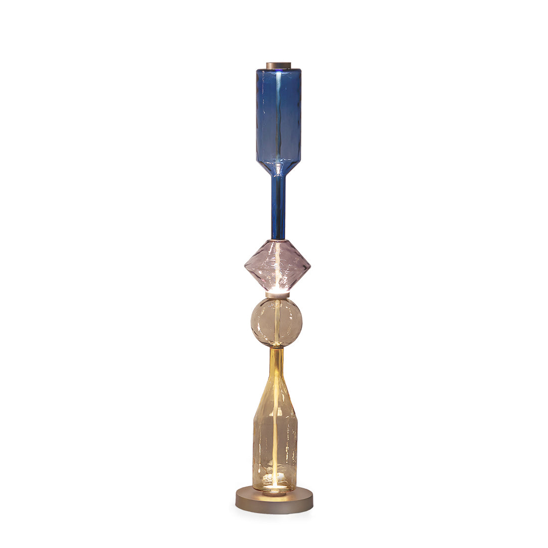 Icone Luminose - Blown Glass Floor Lamp by Paolo Castelli #Ø 24 x H 126 cm