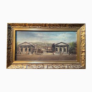 Vergani, Landscape, Oil Painting on Panel, 20th Century, Framed-PKM-1717505