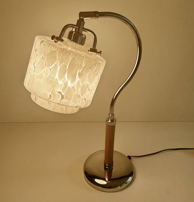 Very Large Art Deco Glass Table Lamp, 1970s-GUT-2036070