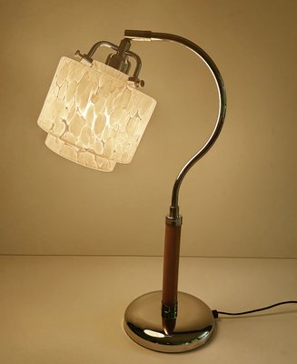 Very Large Art Deco Glass Table Lamp, 1970s-GUT-2036070