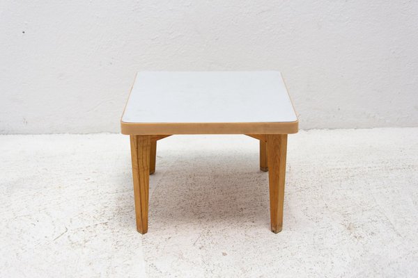 Very Small Mid-Century Side Table, Czechoslovakia, 1960s-HXT-1120279