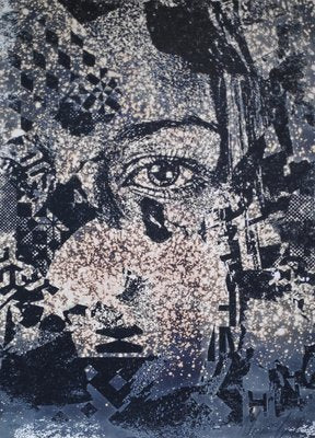 Vhils, Caustic, 2017, Silkscreen-KHH-1350366