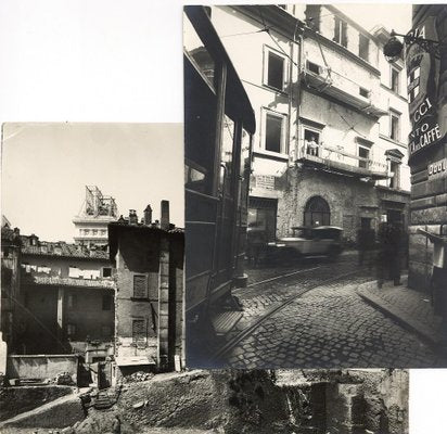 Via Alessandrina - Disappeared Rome - Two Vintage Photos Early 20th Century Early 20th Century-ZCI-755315