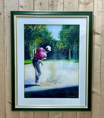 Victor Spahn, Golfer, 1990s, Lithograph-QYF-2026894