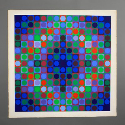 Victor Vasarely, Marc CF, 1970, Screen Print-IEI-1723158