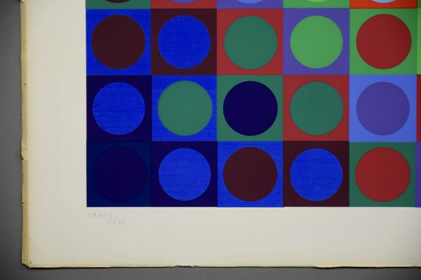 Victor Vasarely, Marc CF, 1970, Screen Print-IEI-1723158