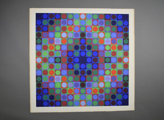 Victor Vasarely, Marc CF, 1970, Screen Print-IEI-1723158