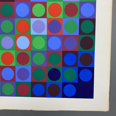 Victor Vasarely, Marc CF, 1970, Screen Print-IEI-1723158