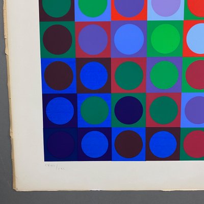 Victor Vasarely, Marc CF, 1970, Screen Print-IEI-1723158