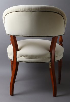 Victorian Baroque Style Armchair in Alcantara, 1970s-ESB-1764625