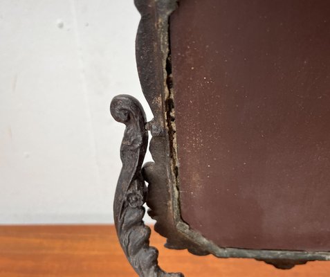 Victorian Cast Iron Table Mirror, 1900s-UAH-2020642