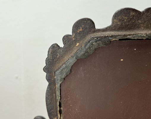 Victorian Cast Iron Table Mirror, 1900s-UAH-2020642