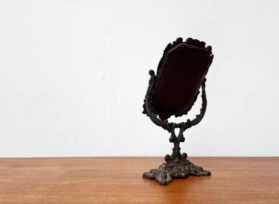 Victorian Cast Iron Table Mirror, 1900s-UAH-2020642