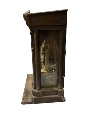 Victorian Display Case with Plaster Figures, 1800s-PKM-1717531