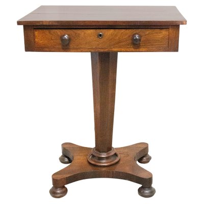 Victorian English Sellette Side Table, 1800s-RIU-1329309