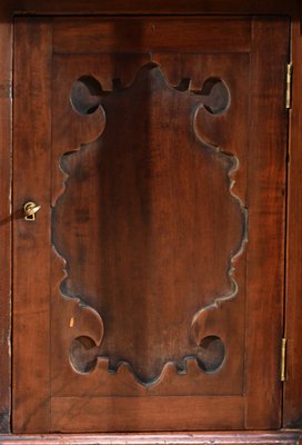 Victorian Mahogany Cylinder Library Desk, England, 1850s-RVK-1783233