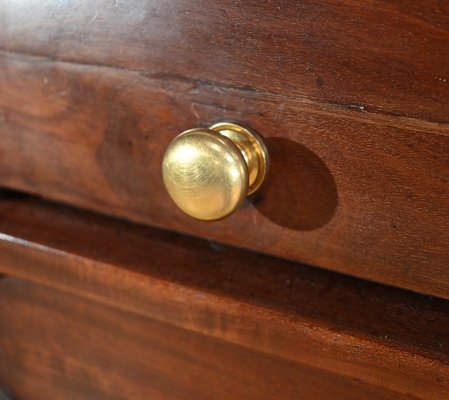 Victorian Mahogany Cylinder Library Desk, England, 1850s-RVK-1783233