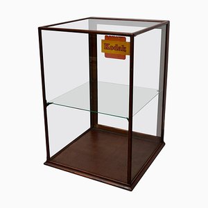 Victorian Mahogany Museum / Shop Display Cabinet, Late 19th Century-XO-1028634