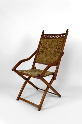 Victorian Safari Folding Chair, UK, 1880s-XNH-1804627