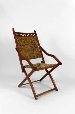 Victorian Safari Folding Chair, UK, 1880s-XNH-1804627