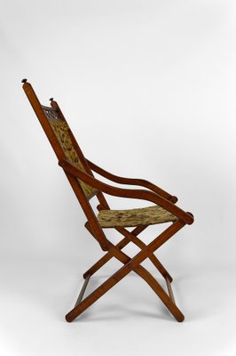 Victorian Safari Folding Chair, UK, 1880s-XNH-1804627