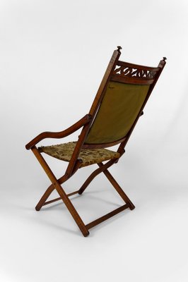 Victorian Safari Folding Chair, UK, 1880s-XNH-1804627