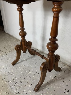 Victorian Style Sewing Table With Haberdashery Drawers, 1900s-IJL-1186487