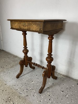 Victorian Style Sewing Table With Haberdashery Drawers, 1900s-IJL-1186487