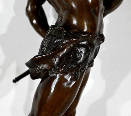 Victorien Tournier, Departure, Late 19th Century, Bronze-RVK-1395204