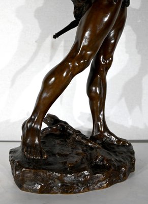 Victorien Tournier, Departure, Late 19th Century, Bronze-RVK-1395204