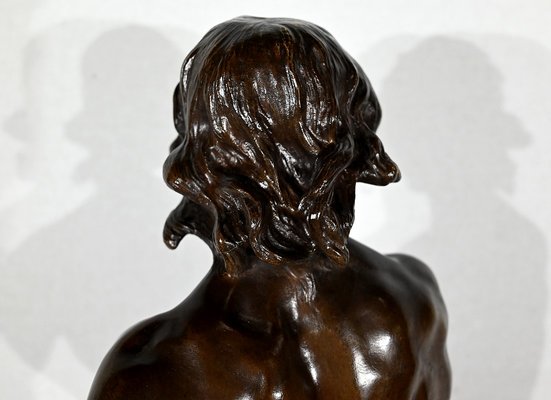 Victorien Tournier, Departure, Late 19th Century, Bronze-RVK-1395204