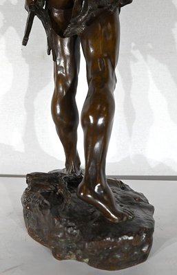 Victorien Tournier, Departure, Late 19th Century, Bronze-RVK-1395204