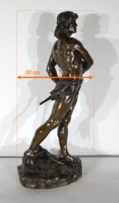 Victorien Tournier, Departure, Late 19th Century, Bronze-RVK-1395204