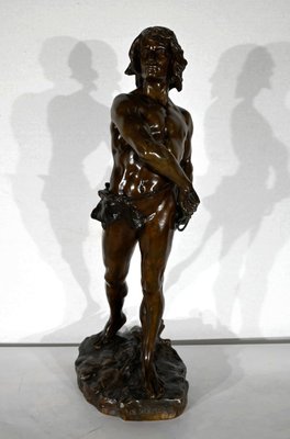 Victorien Tournier, Departure, Late 19th Century, Bronze-RVK-1395204