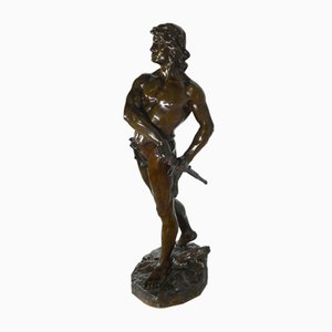 Victorien Tournier, Departure, Late 19th Century, Bronze-RVK-1395204