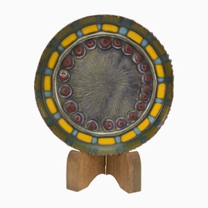 Vide Poche in Enameled Brass with Polychrome Decoration by Laurana, 1960s-1970s-NEN-2022909