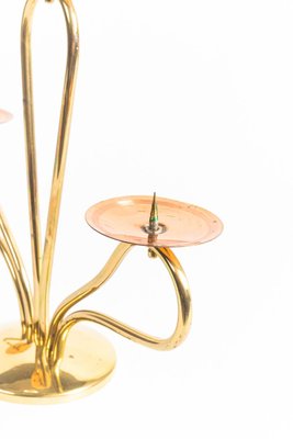 Vienna Brass and Copper Combination Candleholder, 1960s-SPD-1145091