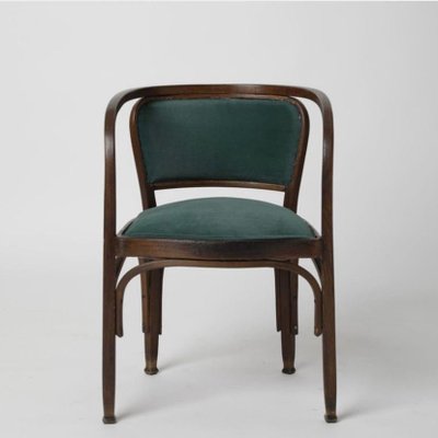 Vienna Secession Armchair by Gustav Siegel for J.J.kohn, 1890s-KKZ-1814330